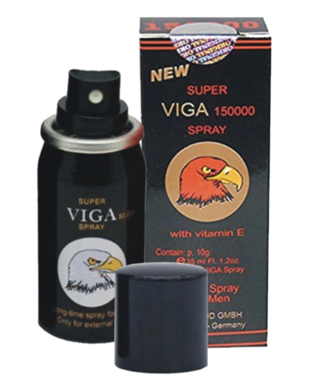 Viga Delay Spray 150000 Black German